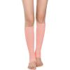 imageAmerican Trends Leg Warmers for Women Girls 80s Ribbed Leg Warmer for Neon Party Knitted Fall Winter Sports Socks1 Light Pink