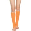 imageAmerican Trends Leg Warmers for Women Girls 80s Ribbed Leg Warmer for Neon Party Knitted Fall Winter Sports Socks1 Orange