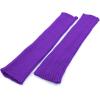 imageAmerican Trends Leg Warmers for Women Girls 80s Ribbed Leg Warmer for Neon Party Knitted Fall Winter Sports Socks1 Purple