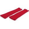 imageAmerican Trends Leg Warmers for Women Girls 80s Ribbed Leg Warmer for Neon Party Knitted Fall Winter Sports Socks1 Red