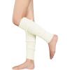 imageAmerican Trends Leg Warmers for Women Girls 80s Ribbed Leg Warmer for Neon Party Knitted Fall Winter Sports Socks1 White