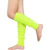 imageAmerican Trends Leg Warmers for Women Girls 80s Ribbed Leg Warmer for Neon Party Knitted Fall Winter Sports Socks1 Yellow