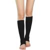 imageAmerican Trends Leg Warmers for Women Girls 80s Ribbed Leg Warmer for Neon Party Knitted Fall Winter Sports Socks2 Pack Black