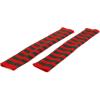 imageAmerican Trends Leg Warmers for Women Girls 80s Ribbed Leg Warmer for Neon Party Knitted Fall Winter Sports Socks4 Christmas Stripe Redgreen