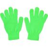 imageAmerican Trends Magic Knitted Gloves for Women Winter Warm Full Finger Mittens for Men Ladies Soft Stretchy Unisex GlovesLight Green