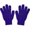 imageAmerican Trends Magic Knitted Gloves for Women Winter Warm Full Finger Mittens for Men Ladies Soft Stretchy Unisex GlovesPurple