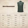 imageAmerican Trends Renaissance Costume Men Pirate Shirt Sleeveless Laceup Medieval Viking Outfit Steampunk Gothic Top TunicRed