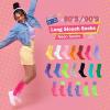 imageAmerican Trends Winter Knee High Slouch Socks for Women Soft Extra Long Scrunch Sock Slouch Boot SocksPurplegreenhot Pinkgreen
