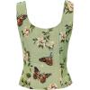 imageAmerican Trends Women Pirate Renaissance Vest Cosplay Costume Waistcoat Halloween Steampunk Gothic Medieval BodiceVintage Butterfly
