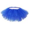 imageWomens Tutu Skirt Elastic 5 Layered Vintage Tulle Ballet Skirt Party Festival Costume02royal Blue