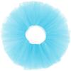 imageWomens Tutu Skirt Elastic 5 Layered Vintage Tulle Ballet Skirt Party Festival CostumeLight Blue