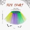imageWomens Tutu Skirt Elastic 5 Layered Vintage Tulle Ballet Skirt Party Festival CostumeMardi Gras