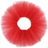 imageWomens Tutu Skirt Elastic 5 Layered Vintage Tulle Ballet Skirt Party Festival CostumeRed