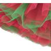 imageWomens Tutu Skirt Elastic 5 Layered Vintage Tulle Ballet Skirt Party Festival CostumeRed Green