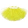 imageWomens Tutu Skirt Elastic 5 Layered Vintage Tulle Ballet Skirt Party Festival CostumeYellow