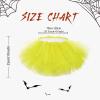 imageWomens Tutu Skirt Elastic 5 Layered Vintage Tulle Ballet Skirt Party Festival CostumeYellow