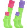 Purple-green&hot Pink-green