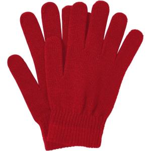imageAmerican Trends Magic Knitted Gloves for Women Winter Warm Full Finger Mittens for Men Ladies Soft Stretchy Unisex GlovesRed