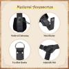 image2 Pcs Medieval Belt Renaissance Belt Viking Belt Ren Faire Leather Belt Pouch Renaissance AccessoriesBlacksword