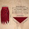 imageAmerican Trends Pirate Skirt Dress Halloween Costume Women Men Pirate Head Scarf Pirate Cosplay Accessories Bandana HeadbandBlack  Red