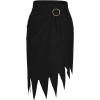 imageAmerican Trends Pirate Skirt Dress Halloween Costume Women Men Pirate Head Scarf Pirate Cosplay Accessories Bandana HeadbandBlack