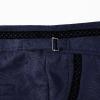 imageGothic Pants for Men Cosplay Victorian Pants Steampunk Costume Pants Halloween Medieval Vintage Cosplay Trousers Pirate PantsNavy Blue