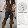 imageGothic Pants for Men Cosplay Victorian Pants Steampunk Costume Pants Halloween Medieval Vintage Cosplay Trousers Pirate PantsWhite