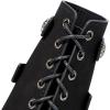 imageLeather Gauntlet Wristband Medieval Bracers 1 Pair Viking Wrist Retro Renaissance Guards Vintage Costumes AccessoriesBlack