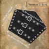 imageLeather Gauntlet Wristband Medieval Bracers 1 Pair Viking Wrist Retro Renaissance Guards Vintage Costumes AccessoriesBlack
