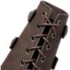 imageLeather Gauntlet Wristband Medieval Bracers 1 Pair Viking Wrist Retro Renaissance Guards Vintage Costumes AccessoriesCoffee