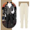 imageMens Pirate Pants Ankle Banded Renaissance Pants Medieval Viking Navigator Pants Halloween Costume Cosplay with DrawstringsBeige