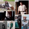 imagePirate Shirt Men Renaissance Faire Costume Medieval Victorian Shirt Vampire Gothic Steampunk Costume Halloween Cosplay TopsBlack