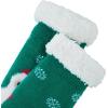 imageAmerican Trends Baby Slipper Socks Christmas Toddler Fuzzy Socks Warm Fleece Non Skid Winter SocksRed Deer