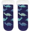 imageAmerican Trends Fuzzy Socks for Girls Winter Fleece Toddler Kids Socks Non Skid Thick Warm Baby Boys SocksBlue Dinosaur