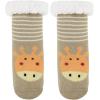 imageAmerican Trends Fuzzy Socks for Girls Winter Fleece Toddler Kids Socks Non Skid Thick Warm Baby Boys SocksCoffee Giraffe