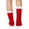imageAmerican Trends Fuzzy Socks for Women House Socks Indoor Winter Warm Furry Socks Athletic Socks for ChristmasChristmas Rabbit