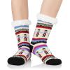 imageAmerican Trends Fuzzy Socks for Women House Socks Indoor Winter Warm Furry Socks Athletic Socks for ChristmasHands