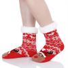 imageAmerican Trends Fuzzy Socks for Women House Socks Indoor Winter Warm Furry Socks Athletic Socks for ChristmasHat Deer