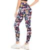 imageAmerican Trends Ugly Christmas Leggings for Women Pants with Funny Print Holiday Outfits High WaistedBlack Cartoon