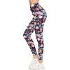 imageAmerican Trends Ugly Christmas Leggings for Women Pants with Funny Print Holiday Outfits High WaistedBlack Cartoon