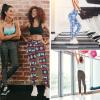 imageAmerican Trends Ugly Christmas Leggings for Women Pants with Funny Print Holiday Outfits High WaistedDark Red Deer