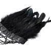 imageAmerican Trends Womens Lace Feather Long Gloves Gothic Mesh Witch Spider Web for Halloween Costume Accessories Costume1 Pair Cross Lace Black