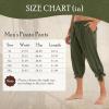 imagePirate Pants for Men Renaissance Shorts Medieval Viking Navigator Pants Halloween Cosplay Costume Steampunk ShortsArmy Green