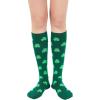 imageWomens Athletic Knee High Socks Outdoor Sport Thigh High Stockings Casual Stripes Tube Socks1 Pack St Patricks Day