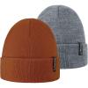 imageAmerican Trends Baby Infant Toddler Beanie for Boys Girls Kids Winter Hats Soft Warm Knit CapsGraymaroon