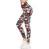 imageAmerican Trends Ugly Christmas Leggings for Women Pants with Funny Print Holiday Outfits High WaistedBlack Cartoon