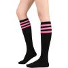 1 Pack Black Pink Stripes
