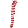 imageAmerican Trends Striped Knee High Socks for Women Thigh High Socks Long Leg Warmers03 Red White