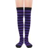01 Purple Black Stripes
