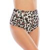 imageAmerican Trends High Waisted Bikini Bottoms Ruched Tummy Control Swimsuits Bottoms Sexy Swim Bottom Bathing Suits for WomenLeopard